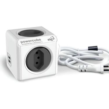 Imagem de Adaptador Múltiplo Power Cube USB - Cabo 3mts ELG - PWC-X4U-3M