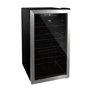 Imagem de Cervejeira Expositor Vertical HQ Vidro Duplo 100 Litros Inox HQ-100CEVPV 110V