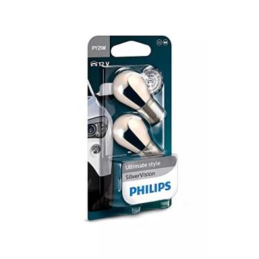 Imagem de Philips 12496SVB2 12496-SV PY21 Silver Vision (2 x lâmpadas)