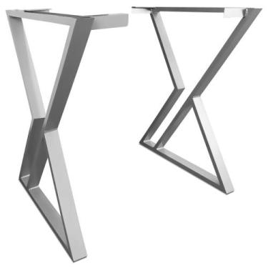 Imagem de Base Mesa Industrial Seul Para Tampos De 1,80m X 0,90m - Loja da Isa, 