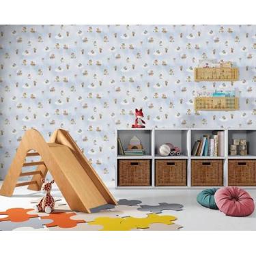 Imagem de Papel De Parede Infantil Sonhos - 4249 Ursinhos - Bobinex