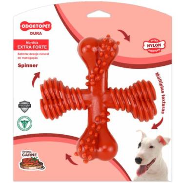Imagem de Brinquedo Mordedor de Cachorro Dura Spinner Cães Mordida Extra Forte O