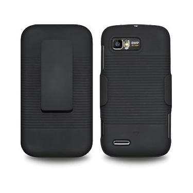 Imagem de Amzer Shellster Capa para Motorola ATRIX 2 MB865-1 pacote - embalagem de varejo - preta