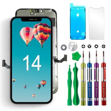 Imagem de Ace Tech Compatível com iPhone X Tela de substituição OLED rígida de 5,8 polegadas (modelo A1865 A1901 A1902) Conjunto de kit de reparo de digitalizador de tela sensível ao toque com ferramentas de reparo completas e vidro protetor de tela