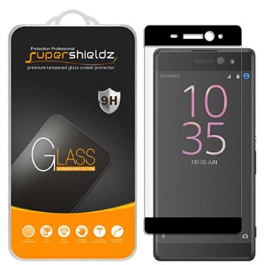 Imagem de Protetor de tela de vidro temperado Supershieldz para Sony (Xperia XA Ultra) (cobertura total da tela) antiarranhões, sem bolhas (preto)