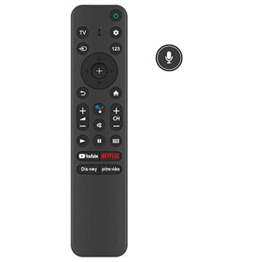 Imagem de RMF-TX800U Controle remoto de substituição por voz adequado para Smart TV LED Sony A80K X80K X95K X90K X85K 4K HDR LED (2022) KD-50X85K KD-75X85K KD-85X85K XR-65X90K KD-50X80K KD-55X80K 0K XR-60 5A80K