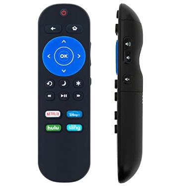 Imagem de Controle remoto de substituição aplicável para Westinghouse Roku TV WR50UT4009 WR70UX4200 WR43UT4009 WR24HT2200 WR42FX2002 WR75UX4200 WR43UX4019 WR24HX2200 WR40FX2019 WR555 UX4019 WR50UX4019