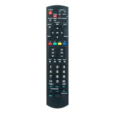 Imagem de Allimity Controle remoto N2QAYB000120 compatível com Panasonic TV TH-42PV700H TH-50PY700H