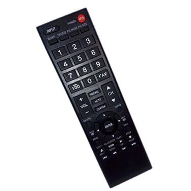 Imagem de Controle remoto substituto compatível com Toshiba 43L310U 46SL412U 50L1350 50L5200 55HT1 LED HDTV TV