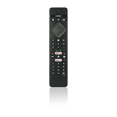 Imagem de JISOWA Controle remoto de substituição universal para Smart TVs Philips Ambilight 4K Ultra UHD HDR LED 43PUS6754/12 50PUS6754/12 50PUS6704/12 55PUS6754/12 65PUS6754/12 65PUS6704/12 75PUS6754/12 754/1