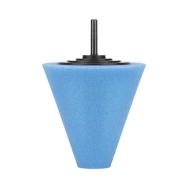 Imagem de Almofada De Esponja De Polimento De Roda De Carro Em Forma De Cone Par