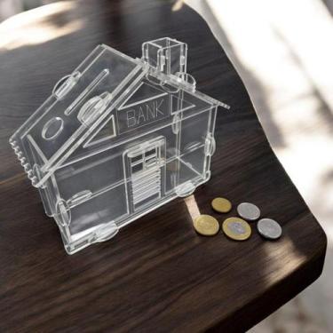 Imagem de Cofre Dinheiro Wood Box Japones Kakebo Desafio Casa Acrilico - Indústr