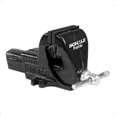 Imagem de Morsa Manual Ferro Fundido N2 Nodular 63,5mm Fixação Schulz