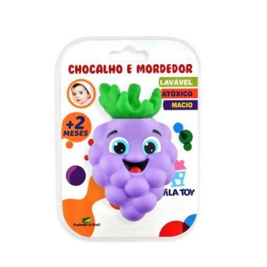 Imagem de Chocalho e Mordedor Vila Toy Uva