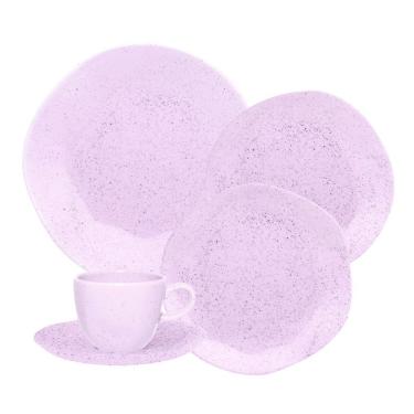 Imagem de Jogo De Jantar Em Porcelana Ryo Com 30 Peças Oxford Pink Sand