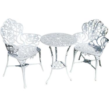 Imagem de Conjunto Nova Hera Com 2 Poltronas E Mesinha Branco