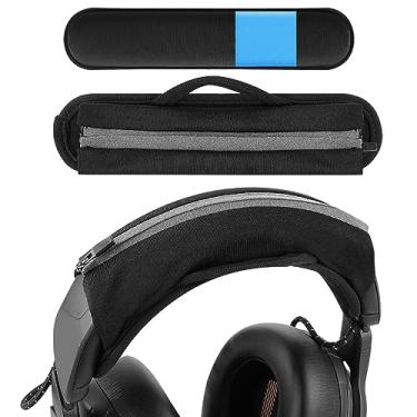 Imagem de GEEKRIA Conjunto De Capas Para Faixa Cabeça Com Ganchos E Presilhas, Instalação "Faça Você Mesmo" (Serve Faixas 3,5 A 4,5 Cm), Compatível Corsair, Jbl, Logitech, Razer, Turtle Beach (gel refrescante)