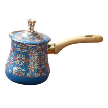 Imagem de FytStycale Cafeteira de aço inoxidável multifuncional com tampa para fogões de indução, aquecedor de manteiga para acampamento, pote para derreter chocolate, 720 Ml