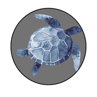 Imagem de Adesivo Personalizado Marítimo Redondo, 50mm, Tema Maritimo para Aquário (VM264, PLASTICO, 50MM)