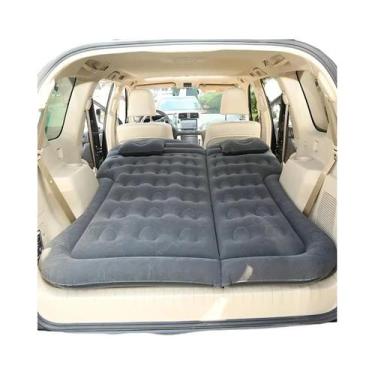 Imagem de Colchão Inflável De Viagem Para Carro 175cm X 130cm Com Travesseiros, 