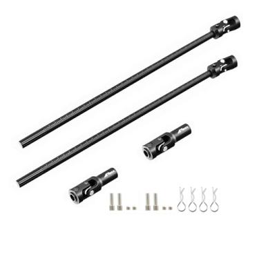Imagem de NMNRC 2PCS Cut to Length Driveshaft & Body Clips for 1/10 Redcat Gen7 Gen8 Center Drive Shaft Axial SCX10 II III 90046 AXI03007 TRX4 TRX6 D90 VS4-10 MST CFX RC Crawler Series