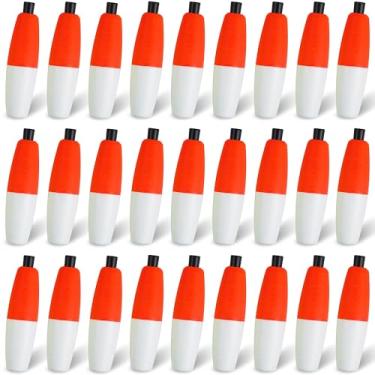 Imagem de Boias de pino para pesca de peixe-gato, bobber de espuma de charuto de pesca para plataforma de santee, rolhas de pesca, boias de pesca com plugue de cachimbo de peixe-gato boias de tipo de peixe para