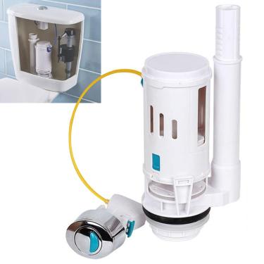 Imagem de Reparo Caixa Acoplada Vaso Sanitario Assento Valvula Drenagem Tanque 