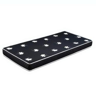 Imagem de Colchão Solteiro Umaflex Espuma D20 Turquesa 88x12x188cm, PRETO