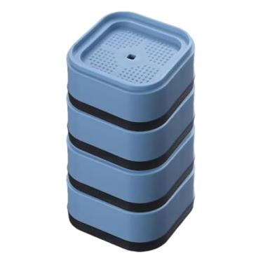 Imagem de Elevador para Máquina de Lavar Roupa - Pés de Suporte Estabilizadores para Base de Mobiliário - Almofada Grossa Anti-Deslizante Versátil para Quarto Sala Mesa Cadeira Sofá