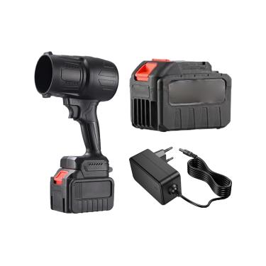 Imagem de Soprador de Folhas Sem Fio | 6000mAh Soprador de Ar para Poeira e Limpeza de Pátio,19000 RPM Soprador de Folhas para Limpeza Doméstica em Exterior Interior Carro Acampamento Pátio Jardim Quintal