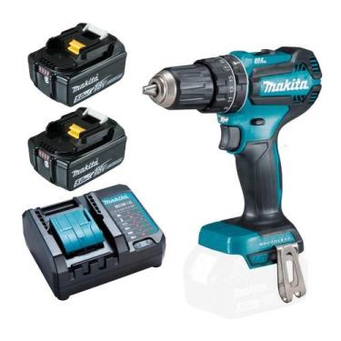 Imagem de Parafusadeira Furadeira 18V DHP485Z 2 Baterias 5Ah Makita