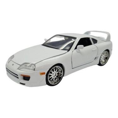 Imagem de Miniatura Toyota Supra 1995 Branco Velozes E Furio Jada 1:24, Branco