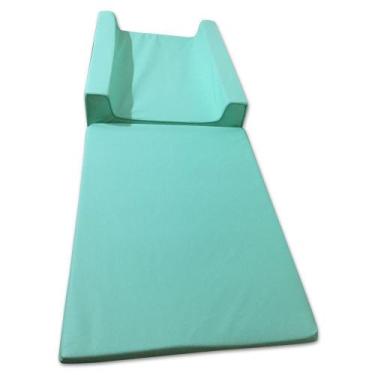 Imagem de Trocador Americano para Bebe Impermeável e Colchão Portátil Anti Reflu