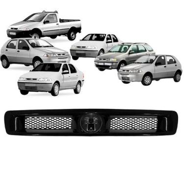 Imagem de Grade Central Frente Radiador Palio Siena Strada 00 a 04 - DFEB