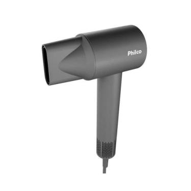 Imagem de Secador De Cabelos Philco Psc3600 1600W Cinza / Rosa 220V