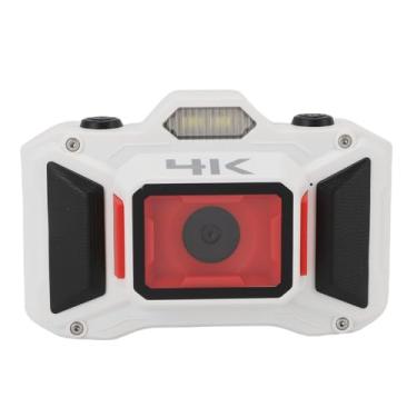 Imagem de Bewinner Câmeras Digitais 4K para Fotografia, Câmera Vlog de 48MP Com Tela UHD de 2,88 Polegadas e Zoom Digital 18x, Câmera de Vídeo Digital de Foco Automático Com Flash LED para Viagem (Branco)