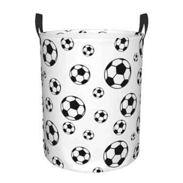 Imagem de MAZAOTEU Cesta de roupa suja de beisebol, cesto de roupa suja de softball, para quarto, banheiro, faculdade, dormitório, berçário, organizador de brinquedos, cesta de armazenamento para presentes