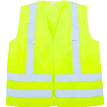 Imagem de Colete de Proteção Refletivo Sinalização Transito sem bolso Vicsa Dann