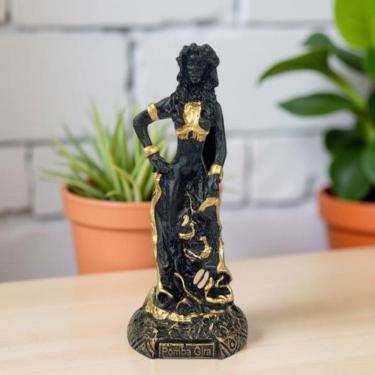 Imagem de Imagem Dama da Noite estátua umbanda candomblé resina 15 cm