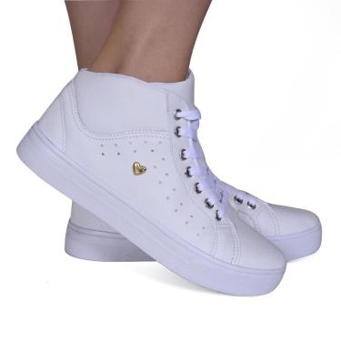 Imagem de Tênis Sbelta Feminino Cano Médio Casual Conforto Dia a Dia-Feminino