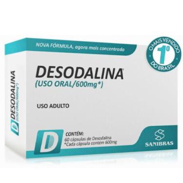 Imagem de Suplemento Vitamínico A Melhor Desodalina 600mg 60 Cápsulas - Sanibras