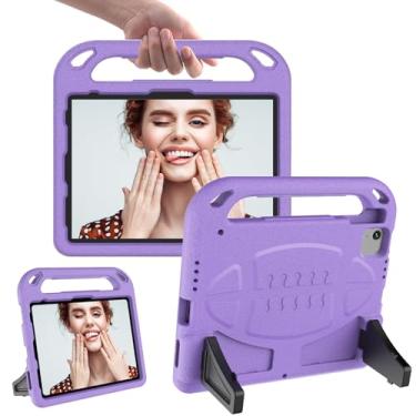 Imagem de YWYNI Capa infantil para iPad Pro de 11 polegadas (modelo 2024/2022/2021/2020/2018), iPad Air 5/4 (10,9 polegadas) durável à prova de choque com suporte para iPad de 11 e tablets de 11 polegadas -