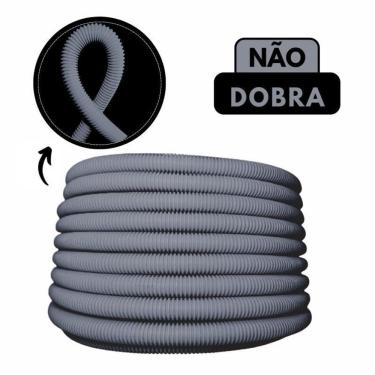 Imagem de Conduíte Corrugado 3/4 Reforçado Cinza 50 M