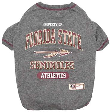 Imagem de Camiseta NCAA Florida State Seminoles para cães, pequena