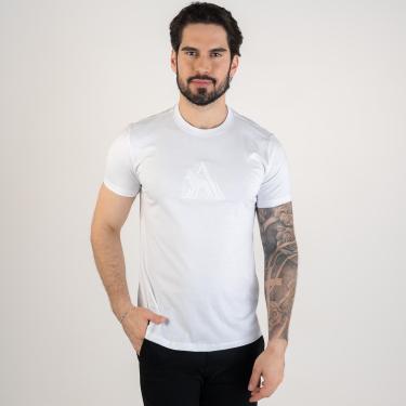 Imagem de Camiseta Acostamento Wolf Central Branca-Masculino