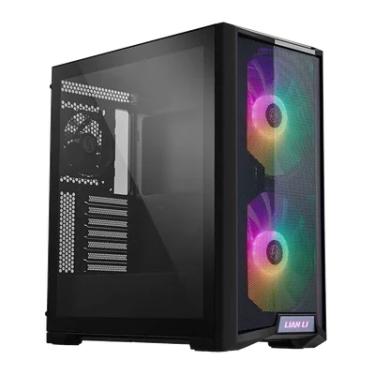 Imagem de Gabinete Gamer Lian Li Lancool, 215 X ARGB, Preto Com 3 Fans, Mid Tower, Vidro
