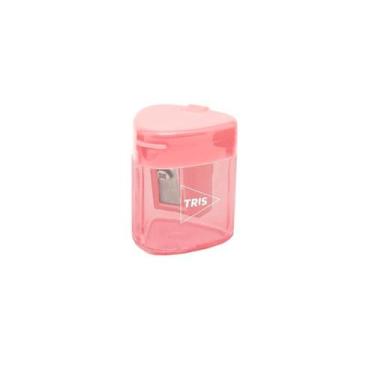 Imagem de Apontador com Depósito Triangular Rosa Pastel - Tris