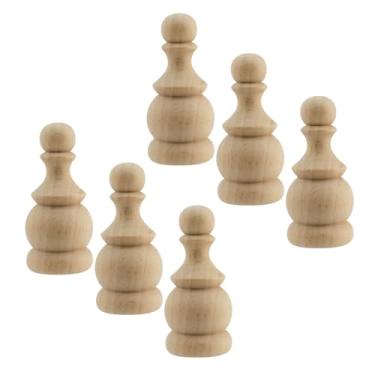 Imagem de UTALIND 6 peças de acabamentos decorativos de madeira para artesanato em madeira inacabada para projetos faça você mesmo, decoração de casa, escadas, móveis para marcenaria, acabamento de cama, 3 x 7