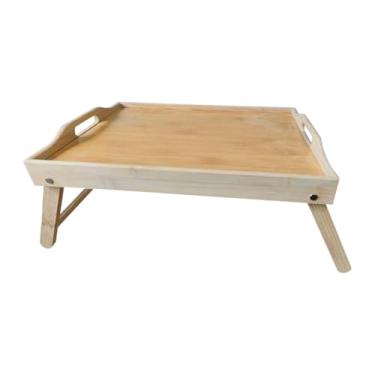 Imagem de YWJLQH Mesa de mesa para laptop, bandeja para servir café da manhã, com pernas dobráveis, para assistir filmes, sofá de chão para refeições, dormitório