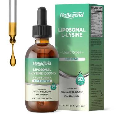 Imagem de Suplemento de lisina HOLLEGEND L-lisina lipossomal 1000 mg